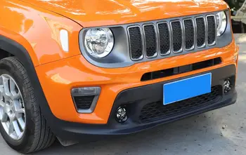 Luči za meglo Kritje za Jeep Renegade 2019 2020 Megleno Lučka za Dekoracijo Nalepke Trim Nalepko ABS Ogljikovih Vlaken Avto Zunanja Oprema