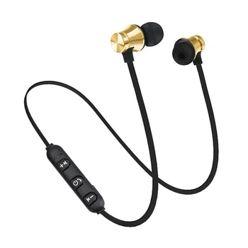 NOVE Magnetne Bluetooth Slušalke Šport Brezžične Slušalke Bluetooth Slušalka za Prostoročno Čepkov Z Mic Za Huawei Samsung Xiaomi