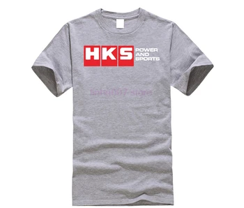 HKS Logotip Mens Grafični T-Shirt JDM UVOZ GT86 TRD BRZ NISSAN