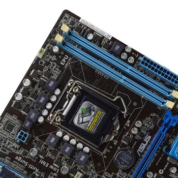 Za Asus P8H61-M LX PLUS Desktop Motherboard DDR3 16 GB Pomnilnika H61 Socket LGA 1155 i3 i5, i7 SATA2 USB2.0 Uporabljajo Matične Plošče