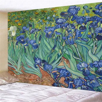 Geometrija Znanih Van Gogh Tiskanja Steni Visi za Spalnica, Soba, Dvorana Stensko Slikarstvo Tapiserija (95X73cm/150X100cm/150X130cm/200X150cm)
