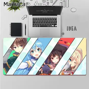 Maiya Visoke Kakovosti Japonski Anime Konosuba Gume Miško Trajne Namizje Mousepad Gume Gaming Računalnik mousepad