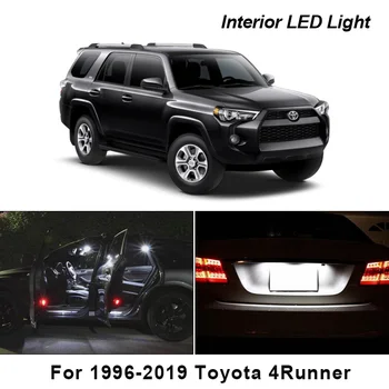 Za 1996-2019 Toyota 4Runner Bel Avto Dodatki Canbus Napak LED Notranjosti Branje Svetlobe Svetlobni Kit Zemljevid Dome Licence Lučka