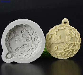 Okolju Prijazno Silikonsko Aromaterapija Vosek Stanja Plesni DIY 3D Tekoče Silikona Fondat Torto Dekoracijo Ročno izdelana Mila Plesni