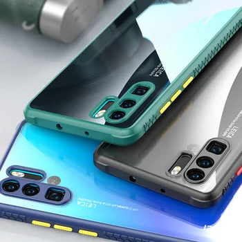 Shockproof Jasno Primeru Za Xiaomi Poco X3 Pro NFC M3 Redmi Opomba 9 8 Pro 9S 9T 9A 9C Mi 11 10T Opomba 10 Lite Težko Zadnji Pokrovček