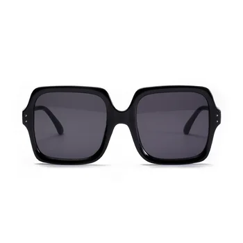 Modna Kvadratnih Prevelik sončna Očala Ženske Moški Luksuzne blagovne Znamke Oblikovalec sončna Očala Famale Moški Retro Očala UV400 Odtenki