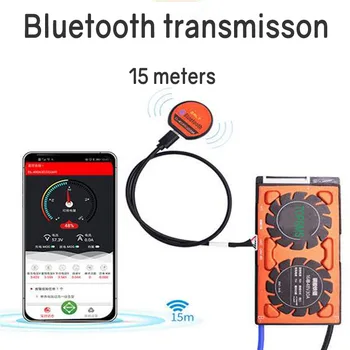 BMS 4S Li ionska 18650 100A150A Bluetooth RS485 LAHKO NTC UART zaslon na Dotik Za Litijeva Baterija 3,6 V 3,7 V dc 4,2 V, povezana v 4 nizu
