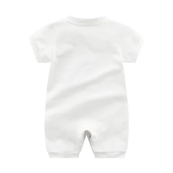2021 Poletje moda malčke baby girl obleke Unisex bombaž kratka sleeved tanke odseku O-Vratu novorojenčka fant pajama romper