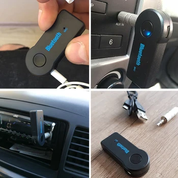 3,5 mm Spremenjen Avto Telefon Bluetooth Audio Converter MP3 Stereo Glasbeni Sprejemnik Ac Auto Električni Dekoracijo