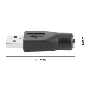 USB Moški za PS / 2 Ženski Adapter Pretvornik USB Priključek za RAČUNALNIK za Sony PS2 Tipkovnice Miške