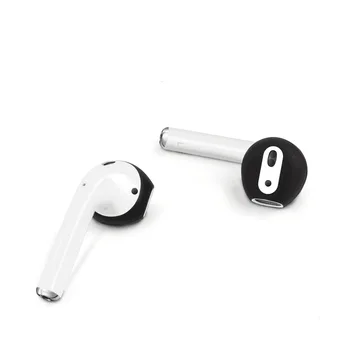2pairs/4pcs Dustproof Kritje Za AirPods Bluetooth Slušalke Brez bolečine Mehki Silikonski Zamenjava Zaščitnik blazinic Za Slušalke