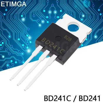 10PCS/VELIKO BD241C BD241 TO-220 Tranzistor