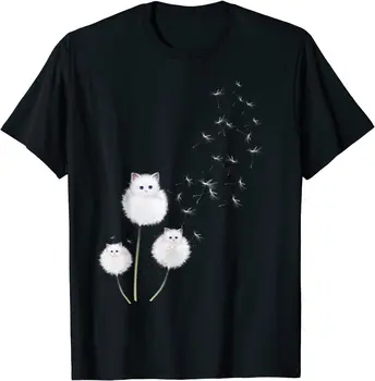 Mačka Regrat Cvet T shirt urha klicati Ljubitelj Darila