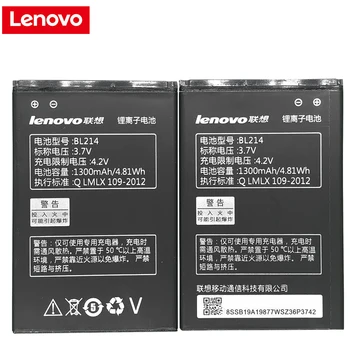 Original Lenovo BL214 Telefon Baterija za Lenovo A368 A369i A316 A208 A269 Bateria Baterije Batterie