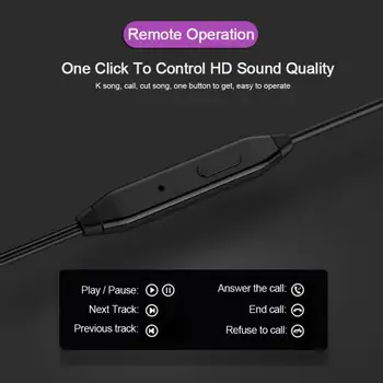 3,5 mm V Uho Šport Slušalke Žične Slušalke Super Bass Stereo Žične Slušalke Sport/Plezanje za Telefone Iphone, Samsung Xiaomi