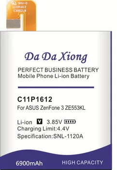 DaDaXiong 0 Cikel 6900mAh C11P1612 Baterija Za ASUS Zenfone 4 Max Pro Plus ZC554KL X00ID Zenfone 3 Zoom Z01HDA ZE553KL
