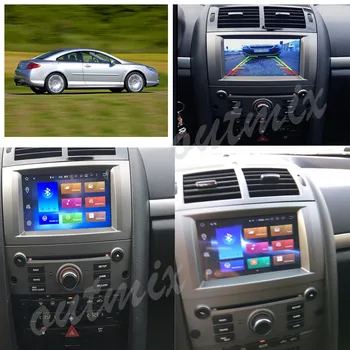 Android 10.0 4+64GB Avto DVD Predvajalnik, GPS Navigacija Za Peugeot 407 2004-2010 Radio Večpredstavnostna Satnav glavne enote Stereo Trak Recorde
