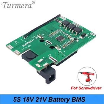 5S 18v 21v 20A 18650 Li-ionska Litij Baterija BMS za Izvijač Shura Polnilnik Protection Board, primerni za Turmera