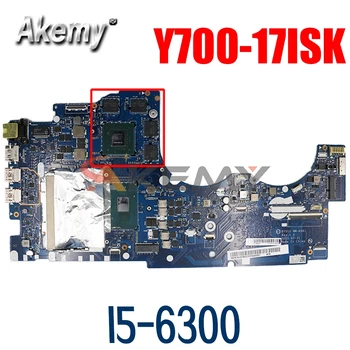 BY511 NM-A541 matično ploščo za Lenovo Y700-17 Y700-17ISK zvezek matična plošča PROCESOR i5 6300HQ GTX960M DDR4 test delo
