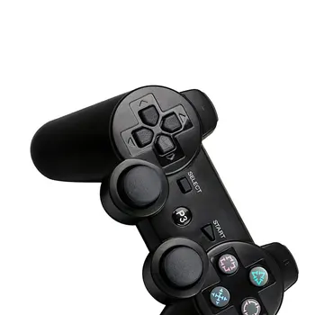 Krmilnik za igre Brezžična tehnologija Bluetooth Gamepad Dvojne Vibracije Šest-Osni Daljinsko krmilno Palčko Krmilnik Združljiv za PS 3 Črna