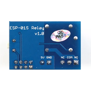 ESP8266 ESP-01S 5V WiFi Rele Modul Stvari Pametni Dom Daljinskim upravljalnikom Preklopite Telefonsko APLIKACIJO ESP-01S Brezžični WIFI Modul Za Arduino
