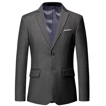 Men ' s high-end po meri poslovnih Slim uradni klasičnih jopič / multi-color Plus velikost moški suknjič ženina poročna obleka jakna
