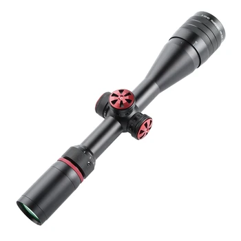 T-OREL Taktično Riflescope Prepoznavanje možnosti za Puška za Lov Optični Collimator Pištolo Pogled Rdeče Zeleno Luč SR3-9X40AOIR