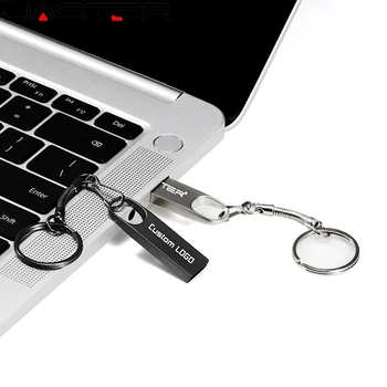 USB 2.0 podpira meri visoke zmogljivosti mikro pogon usb flash disk 128GB pogon kovin, memory stick, U disk darilo za rojstni dan
