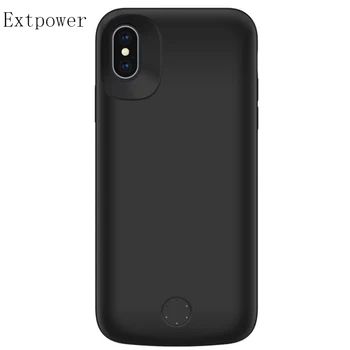 Extpower 5000mah Novo Moč Baterije Banka za iPhone X Polnjenje primeru za iPhone XS Zunanje Pametna Telefona, Baterije, Polnilnika Primeru