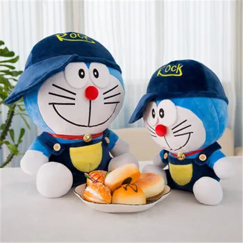 Vroče Anime 30-60cm Risanka Srčkan Doraemon Plišastih Igrač Polnjene Lep Mačke Živali Mehka Lutka Baby Blazino za Otroke Dekleta Darilo za Rojstni dan
