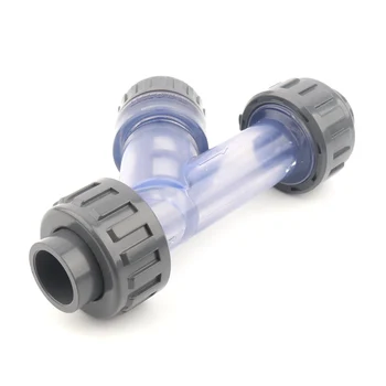 25 mm, Y-Vnesite Začetni Vodo Prozorno PVC Filter Vidne Cevi Filter Čist Akvarij Mikro Namakanje, Črpalke za Varstvo Filter