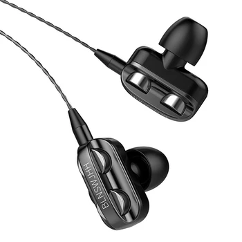 3,5 mm Super Bass V uho HI-fi Stereo Slušalke Čepkov Slušalke Slušalke Z Mikrofonom