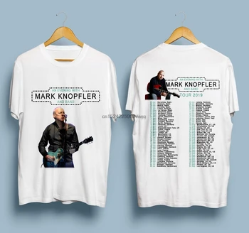 Novo Mark Knopfler In Band Večer World Tour 2020 T-Shirt S-3XL