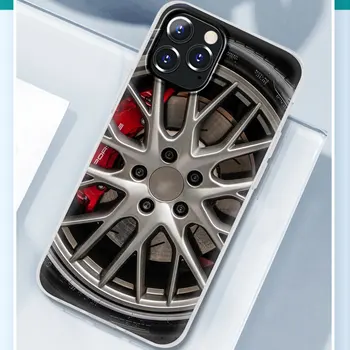 Silikonski Primeru Telefon Za iPhone Mini 12 11 Pro X XS Max XR SE 2020 7 8 6 6s Plus Luksuzni Avto Audi RS Mehko Hrbtni Pokrovček Coque Fundas