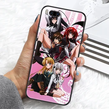 Anime Visoka Šola DxD Ria Gremory primeru Telefon Za Xiaomi Mi Max Opomba 3 A2 A3 8 9 9T 10 Lite Pro Ultra black trend prime 3D Etui
