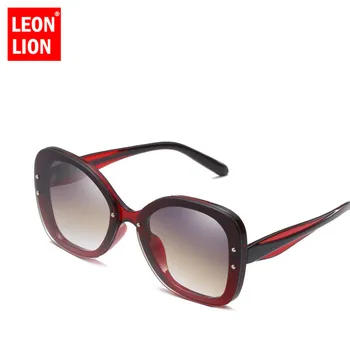 LeonLion 2021 Velik Okvir sončna Očala Moški/Ženske blagovne Znamke Oblikovalec Vintage sončna Očala Moški Vožnje UV400 Lunette De Soleil Očala