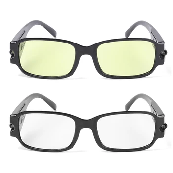 1PC LED Luči za Branje Očala UV Lučka za Osvetlitev Presbyopic Očala Noč Računalnik Očala Unisex Očala Dodatki