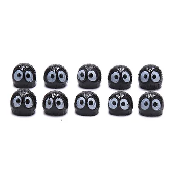 10Pcs Smolo Mini Crats Črnega Premoga Briketi Vilini Totoro Miniaturne Figurice Pravljice, Vrtni Okraski Dom Dekoracija dodatna Oprema