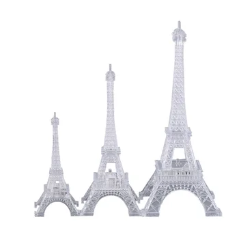 3D Romantični Franciji Eifflov Stolp/Pariz Stolp LED Nočna Lučka RGB Spalnica namizne Svetilke Otroci, Prijatelji, Družino Darila Dom dekoracija