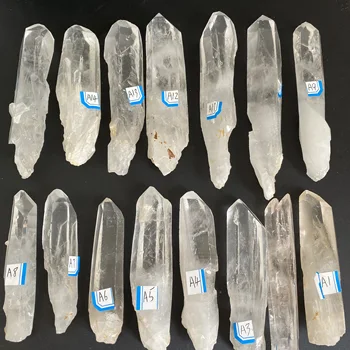 Vrh Jasno Naravnih Quartz Crystal Točke Palico točk Obelisk, Zdravilne Mineralne vzorcev kamni