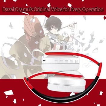 Nov Prihod Bungo Potepuške Pse Dazai Osamu Cosplay Brezžične Stereo Slušalke V5.0 Bluetooth Slušalke Go-Toubun Anime Fan 2D Darila