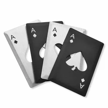 Ustvarjalne Poker Kartico Pivo Steklenica Odpirač Novost Ace Of Spades Kartico Steklenico Skp Odpirač Prilagodite Moda Abrelatas Abrebotellas