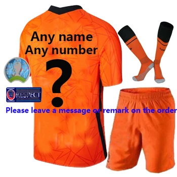 Nizozemski moški nogomet srajce, moške nogomet srajce, enoten sklop, leta 2020 2021