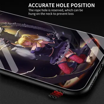 Rem in Misa Smrti Opomba Anime Stekla Primeru Telefon za Realme 7 6 5 Pro C3 XT 7i za Nasprotnega A9 2020 A52 Našli X2 Lite Kritje Lupini Capa
